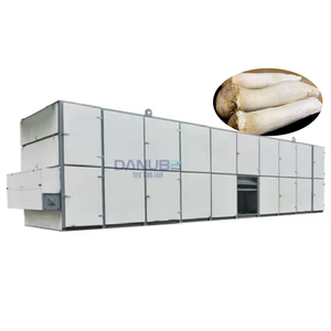 King Oyster Mushroom Continuous Mesh Belt Dryer King Trumpet Mushroom Drying Process Line - Product Image 1