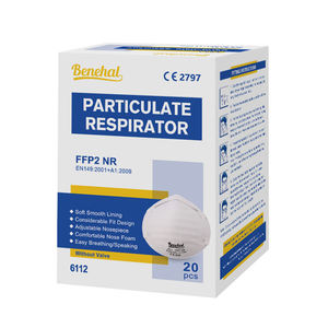 Benehal <span class=keywords><strong>CE</strong></span> FFP2 Model masker debu, Respirator partikulat efisiensi tinggi 6112 - Product Image 6