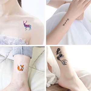 Adesivo personalizzato del tatuaggio adesivo personalizzato del tatuaggio del tatuaggio adesivi temporanei del tatuaggio - Product Image 3