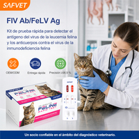 Kit de diagnostic rapide pour chats FIV FELV : Test vétérinaire pour le dépistage de l'immunodéficience et de la leucémie féline - Fournisseur de kits de test rapide pour animaux de compagnie