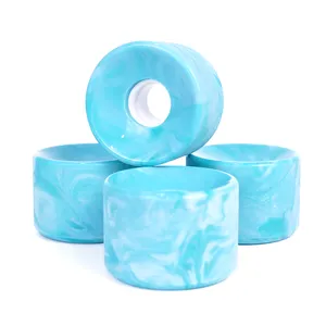 <span class=keywords><strong>Surf</strong></span> <span class=keywords><strong>Skate</strong></span> 78A 65mm, logotipo personalizado, Color mezclado, ruedas de tabla larga - Product Image 3