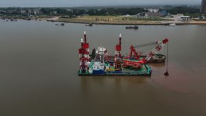 יעילות גבוהה בשימוש 10m ³ מטר מעוקב לתפוס דאגר ספינה נהר נמל מדלל חפירה אבן חול פרויקטים חפירה אבן חול - Product Image 5