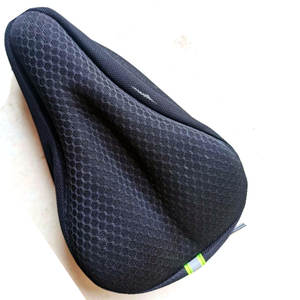 Funda para sillín de bicicleta, malla de silicona con forma de panal, cómoda para bicicleta de montaña, Unisex, adultos - Product Image 2
