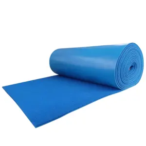 multifunctional pvc coil floor mat roll with foam backing