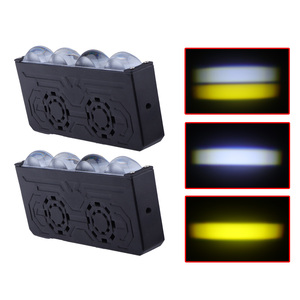 ไฟสปอร์ตไลท์รถยนต์ LED 110W 12V 24V 6000K 3000K ไฟขับรถอเนกประสงค์ เลนส์โปรเจคเตอร์ 4 ดวง ไฟกระจังหน้า LED - Product Image 4