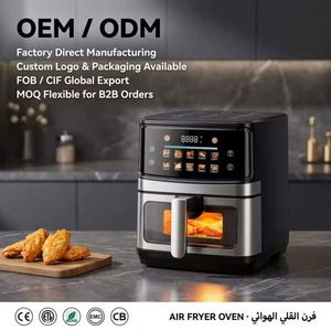 Friteuses Électriques Multifonctionnelles à Grande Capacité (6L, 8L, 10L, 12L, 15L) avec Contrôle Numérique – Friteuse à Air Intelligente (Freidora De Aire) – Vente en Gros - Product Image 2