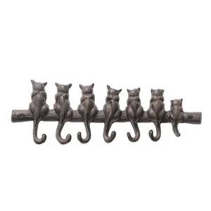 Functional Strong Heavy-duty Rust-proof cast iron decorative hooks