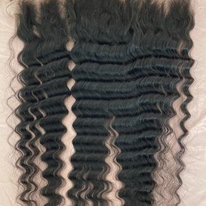 Cabello Natural para Pequeños Nudos, Línea de Cabello de Bebé para Cierre de Encaje Transparente 13x4 13x6 HD, Cabello Humano 100%, Peluca 180% - Product Image 5