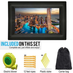 Ngoài trời <span class=keywords><strong>Inflatable</strong></span> Màn hình phim bơm hơi khổng lồ Màn Hình Bắn để bán - Product Image 6