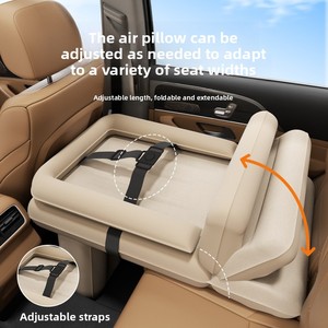 Colchón Inflable Portátil de PVC con Tela Flocada para Niños, Ideal para Viajes en Auto, Avión o Tren, Marca Uncle Snail - Product Image 2