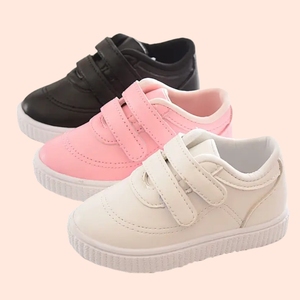 2023 printemps automne chaussures simples bébé blanc semelle souple <span class=keywords><strong>enfant</strong></span> en bas âge petits enfants en cuir chaussures décontractées pour enfants - Product Image 1