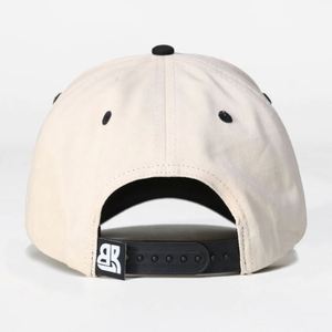 Casquettes de baseball structurées unisexes personnalisées en coton Dobby à 5 panneaux, de haute qualité, bicolores, avec logo brodé, pour le sport – Vente en gros - Product Image 3