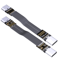 Cable de Extensión USB 3.2 Tipo-C Macho/Hembra ADT-Link, TPE 3A, Carga Rápida, Blindaje Trenzado Gen2x2 para Teléfonos Móviles y Computadoras