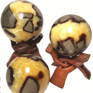 Wholesale High Quality Bohemian Style Septarian <b>Sphere</b> Natural <b>Crystal</b> Stone for Unique Home Decor and Holiday Gifts - Product Image 1