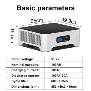 51.2V 100Ah All in One Energy Storage System 20kwh <b>Battery</b> With Solar for Home <b>Backup</b> Power All-In-One Solution Combines a High- - Product Image 5