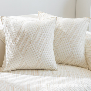 Pure Cotton Quilted <b>Sofa</b> <b>Cover</b> Standard Size Non Slip All Season <b>Sofa</b> Cushion <b>For</b> Living Room - Product Image 3