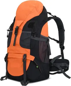 <span class=keywords><strong>Sac</strong></span> à dos <span class=keywords><strong>de</strong></span> <span class=keywords><strong>randonnée</strong></span> imperméable <span class=keywords><strong>de</strong></span> grande capacité <span class=keywords><strong>50L</strong></span> à la mode PVC <span class=keywords><strong>Sac</strong></span> <span class=keywords><strong>de</strong></span> camping portable pour les voyages en plein air Aventure Fermeture éclair - Product Image 1