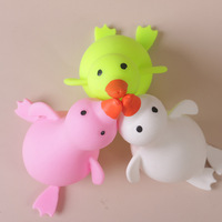 Jouet anti-stress rebondissant en forme de canard, vente en gros, cadeau de décompression pour enfants et adultes