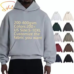 Sifot - Sudaderas con Capucha de Algodón Grueso Personalizadas con Logotipo, Otoño, 500 g/m², Bordado, Impresión, Bolsillo - Product Image 1