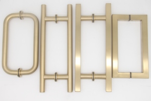 8 Inches Tắm Cửa Phần Cứng Thang Kéo Trở Lại Trở Lại Cửa Kính Xử Lý - Product Image 6