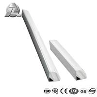 Profilé LED en aluminium de luxe sans soudure à encastrer pour l'intégration murale et plafondale