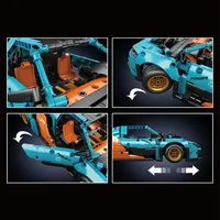 Mould King 13174 McLaren P1 Super Car Model Bricks Toys Rc Building Block Cars Moc Blocks for Boys
