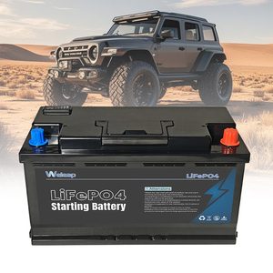 Nova Chegada: Bateria de Partida LiFePO4 12V 1200CCA 100Ah com Baixa Autodescarga para Longa Duração em Armazenamento - Product Image 1