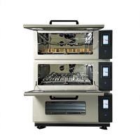 Agitateur de paillasse empilable 200B-3 avec écran tactile et fonction minuterie, gain de place pour les travaux de R&D et de test en laboratoire