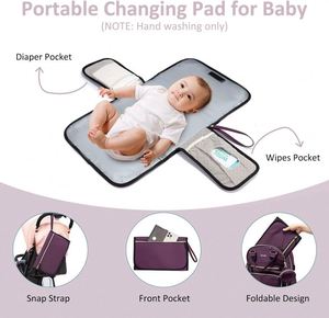 กระเป๋าผ้าอ้อมอเนกประสงค์สำหรับคุณแม่เดินทาง ชุดสี่ชิ้น ตัวอย่างฟรี - Product Image 4