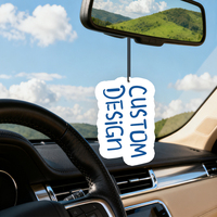 Désodorisant en papier personnalisé avec logo, parfum écologique pour voiture, maison, hôtel, chambre, décoratif, parfum café, motifs variés disponibles