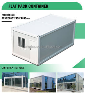2025 puerto Rico ý tưởng Gấp Thép container nhà 15 phút nhanh chóng cài đặt giá rẻ prefab xây dựng trang web cho văn phòng sử dụng - Product Image 2