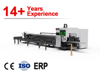Machine de découpe laser à fibre CNC de haute précision et haute vitesse HN-6012SN avec mandrin de grand diamètre 120 mm, 1500 W, 12000 W, Raycus