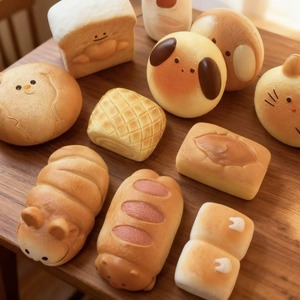 Nuevo Juguete de Peluche con Imagen de Animal Marrón, Mu-ji, de Rebote Lento, Divertido para Apretar - Product Image 1