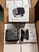 Mini-Projecteur N-A10 Plus 4K 200 Lumens, Mise en Miroir, Correction Automatique, Wi-Fi 4/5G, Play Store, Cinéma Maison Portable pour Extérieur
