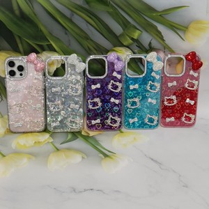 Funda de Lujo <span class=keywords><strong>con</strong></span> Diamantes para Teléfono Móvil <span class=keywords><strong>iPhone</strong></span> X 11 12 13 14 15 16 17 Pro Max Air, <span class=keywords><strong>Fundas</strong></span> para Samsung S24U S26U A05S A24 - Product Image 2