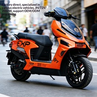 Moto électrique haute puissance 72V, nouvelle génération, autonomie extra-longue, scooter de livraison haute vitesse pour adultes, vitesse maximale 70 km/h