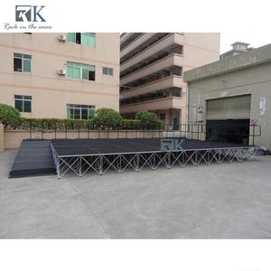 Escenario Modular Desmontable con Rampas, Escenario Móvil Ligero - Product Image 2