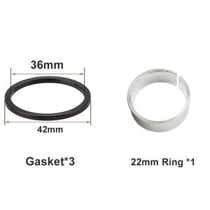 MEROCA BSA 68/73mm cojinete de cerámica soporte inferior para bicicletas de carretera y montaña piezas de bicicleta incluyendo manivela y rueda de cadena - Product Image 3