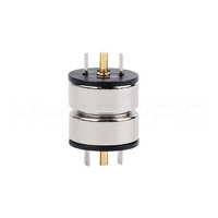 Connecteur magnétique HYTEPRO M416 2 Pogo Pin 5 à 24V 6A traversant, conforme RoHS pour les appareils médicaux, IoT et industriels