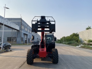 מיני טלכלן גלגל מטען עם מנוע 58kw מנוע דו-סעיף ענן פנימי טלסקופי ומנוע קירור מזגן מכירה - Product Image 4
