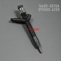Injecteur Common Rail Diesel Haute Performance 16600-EB70A 095000-6250 pour Nissan Navara D40 Pathfinder R51 Moteur YD25