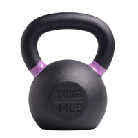 Musculation Fitness Équipement Solide Fonte Kettlebel Poids Poudre Électrostatique Pulvérisation Kettlebell