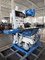Fresadora Universal Tipo Ram XL6436 de China, 5.5KW Horizontal, 4KW Vertical, Motor para Fresado de Metal