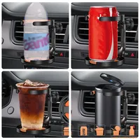 Nuevo Soporte para Botellas y Vasos de ABS para Rejilla de Ventilación de Coche, Soporte para Botellas de Agua para Camiones, Kit Interior para Almacenamiento de Vasos y Botellas en el Coche