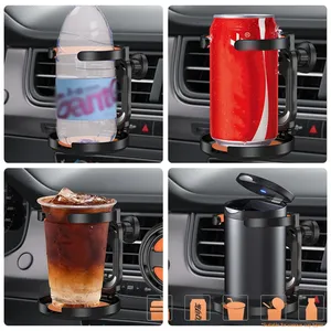 Nouveau support de tasse et de bouteille ABS pour grille d'aération de voiture, support de bouteille d'eau pour camion, kit intérieur pour rangement de tasses et bouteilles de voiture - Product Image 4