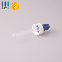 Offre Spéciale 18/400 20/400 compte-gouttes en caoutchouc en plastique coloré Tube personnalisé compte-gouttes d'huile de fermeture anti-déversement