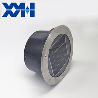 Lampe solaire extérieure encastrée à haute capacité de charge, IP65, pour patio, allée, jardin