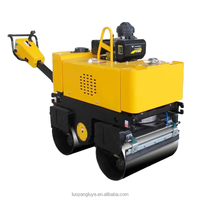 Compacteur routier vibrant à double tambour YSW080 avec moteur Changfa et faible coût d'entretien