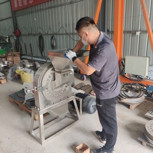 Broyeur industriel pour <span class=keywords><strong>poudre</strong></span> de racine <span class=keywords><strong>d</strong></span>'ortie, broyeur à broyage fin pour herbes, machine à broyer le sucre glace, broyeur pour sauce au chocolat - Product Image 2
