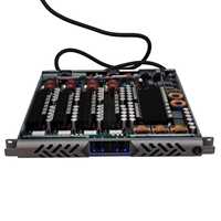 Amplificateur de puissance professionnel 4 canaux classe D 4x2000W 1U pour montage en rack, amplificateur audio numérique pour haut-parleur et caisson de basses